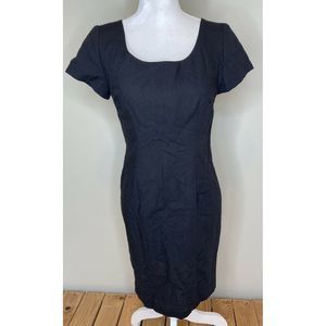 Vintage TAURUS Knee Length Scoop Neck Dress 4P